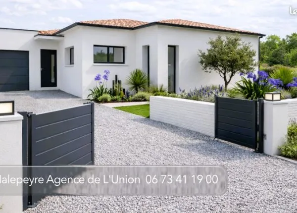 Maison neuve à bâtir 125 m² sur terrain de 800 m² à Vacquiers