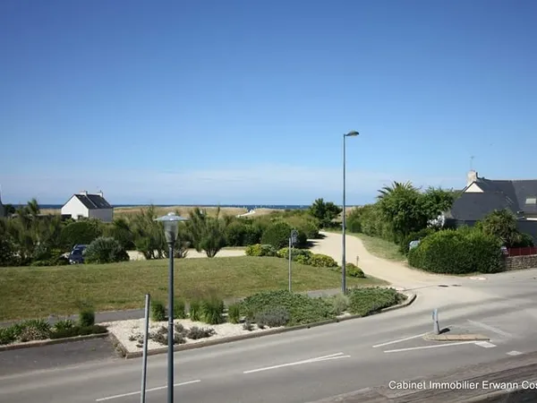 Face à la plage
