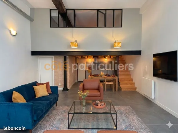 Loft 2 pièces 54 m²
