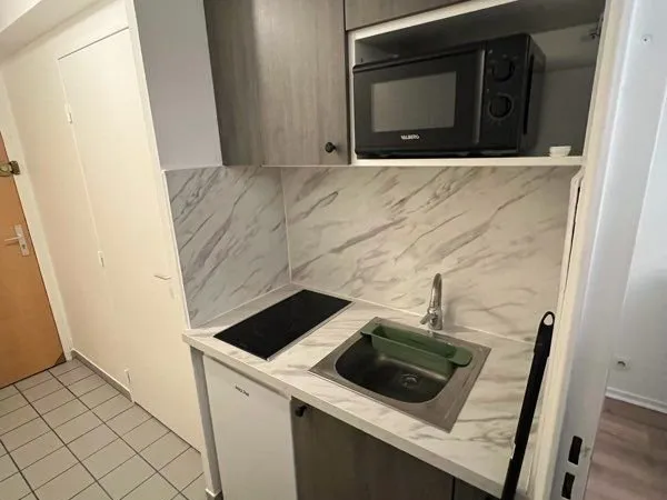 Studio étudiant meublé 18m2 - Lyon 3 Rue Baraban