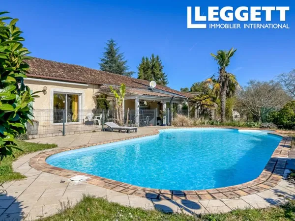 Maison de campagne 5 chambres avec piscine au calme
