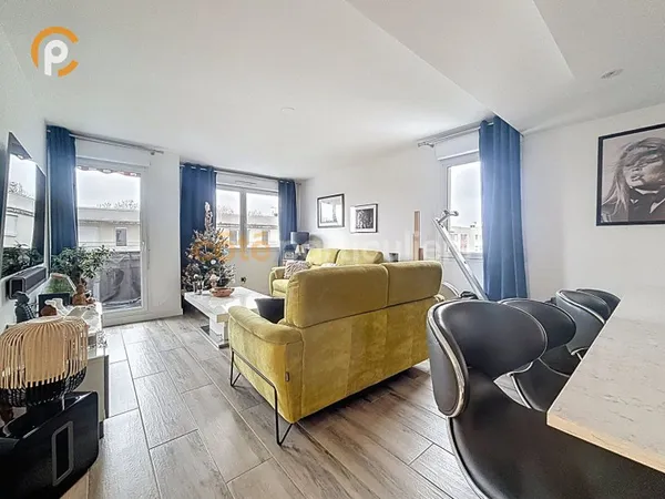 Appartement T4 82m² avec balcon et vue dégagée - Ivry Sur Seine proche BNF Paris 13
