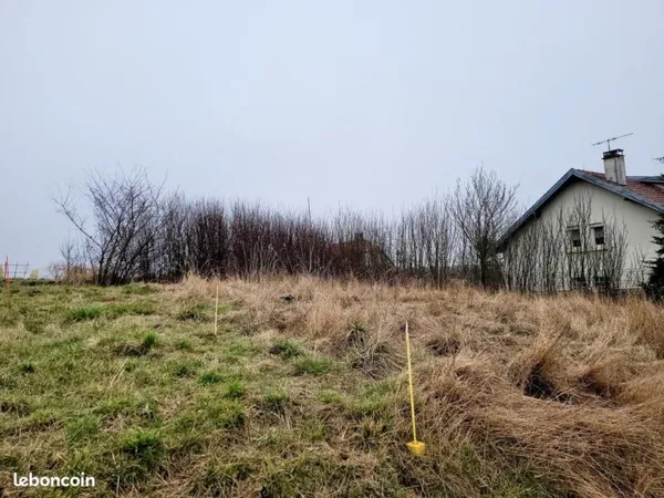 Terrain 600 m² Moncel Sur Seille