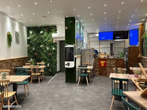 Restaurant clé en main 90m² — Vente fonds ou location — Roubaix centre