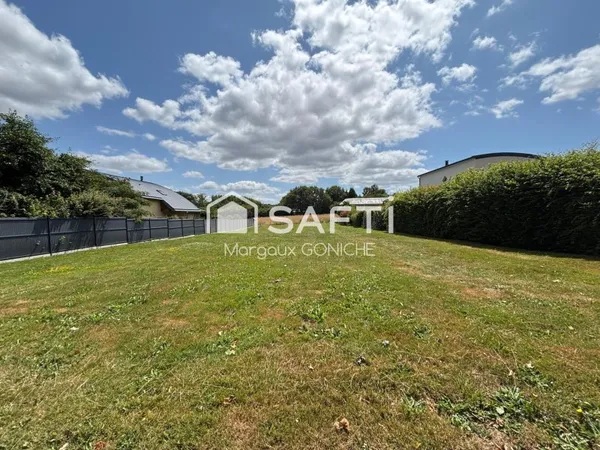Locmaria-Grand-Champ : Terrain viabilisé de 1136 m²