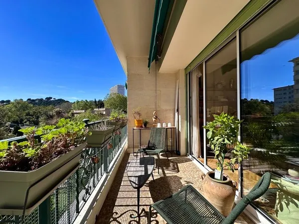 Marseille 8ème - Carré d'Or | Bagatelle, T3 de 82m2 avec Terrasse et cave