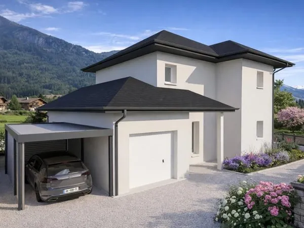Maison neuve + terrain à Saint Jean d'Arvey