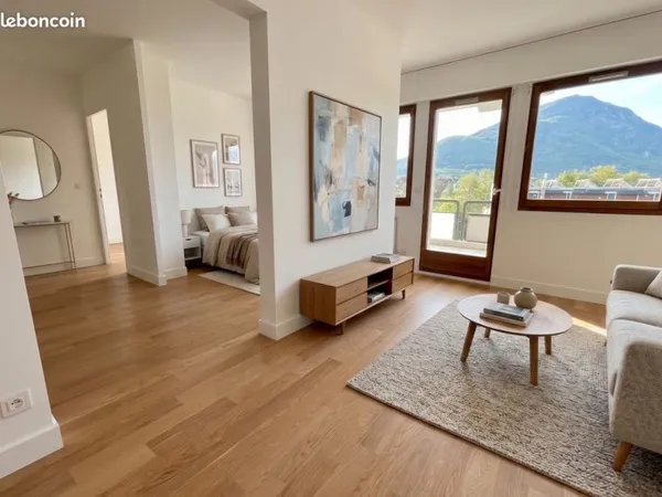 Superbe T2 de standing 50m² - Vue Lac & Montagnes - Annecy