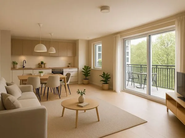Appartement 3 pièces 59 m²