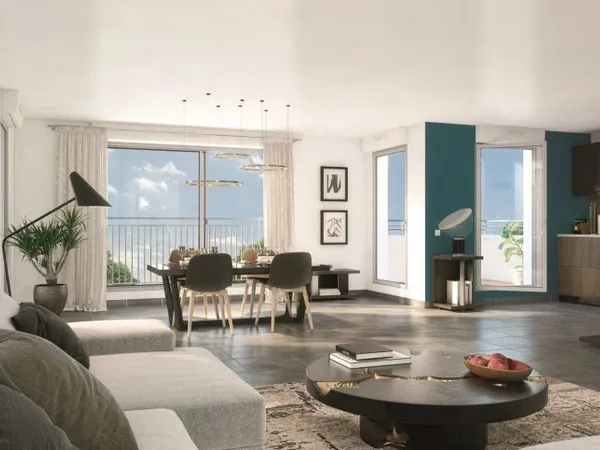 Appartement 3 pièces 63 m²
