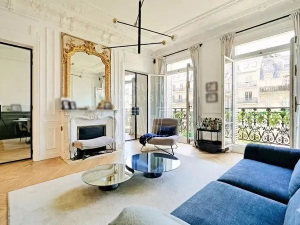 Vends appartement ancien - 104.87m² - 4 pièces, 2 chambres - Paris 17ème