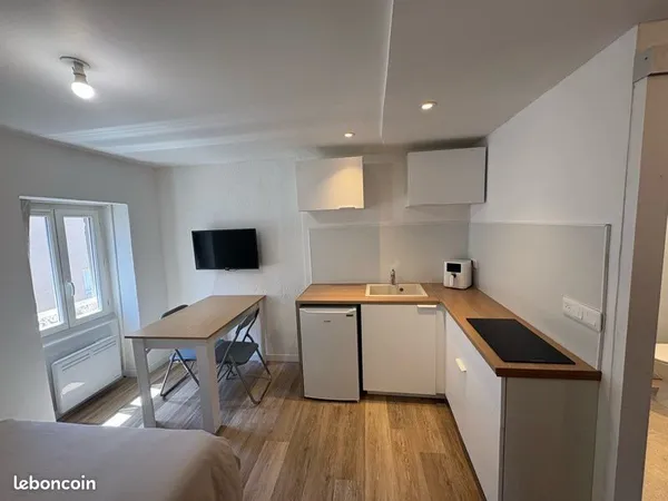 Studio de 19 m2 meublé et rénové