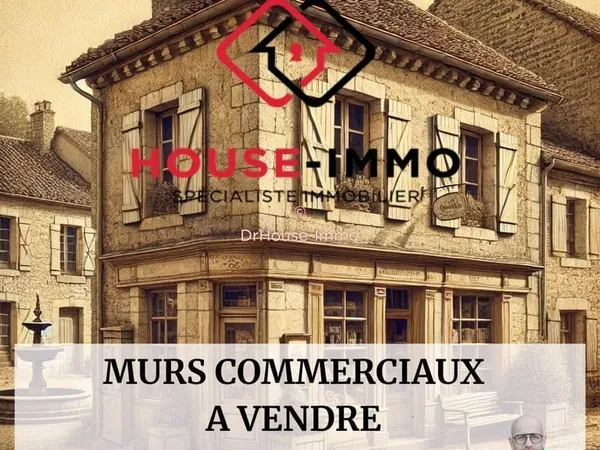 Mur Commercial avec Logement - Les Landes Genusson