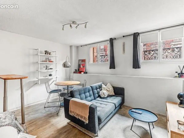 Appartement T1B vendu loué