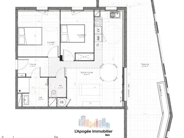 Appartement T3 - Résidence neuve à Uzès (VEFA)