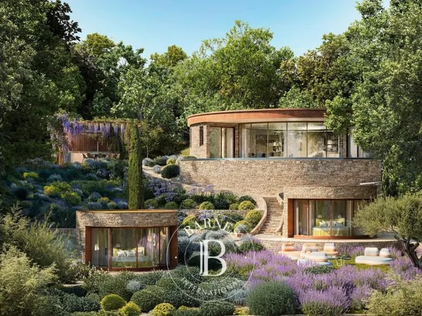 VILLA D'EXCEPTION A GORDES (84) AVEC VUES PANORAMIQUES SUR LE LUBERON