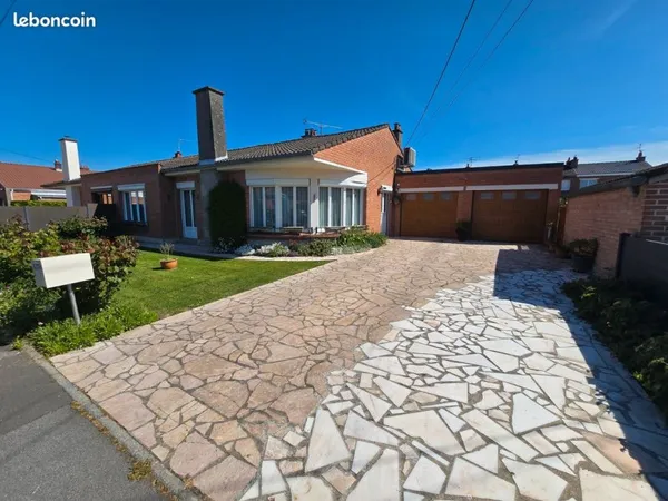 Maison de plain-pied à vendre sur ESTAIRES (59960)