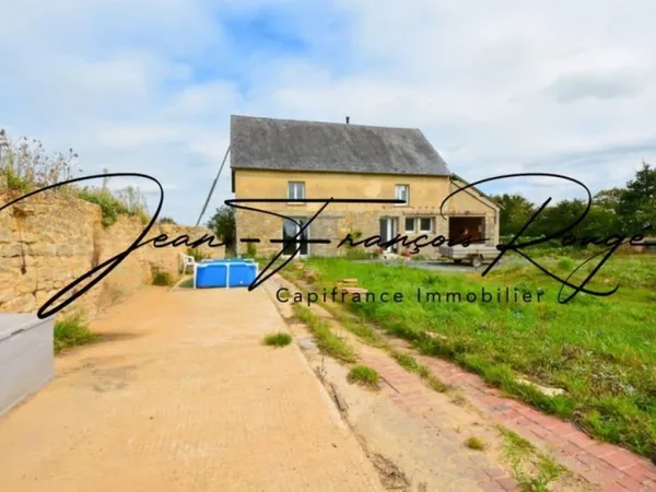 Saint-André de Bohon, ensemble immobilier composé de deux maisons sur 1,3 hectare de terrain !!!