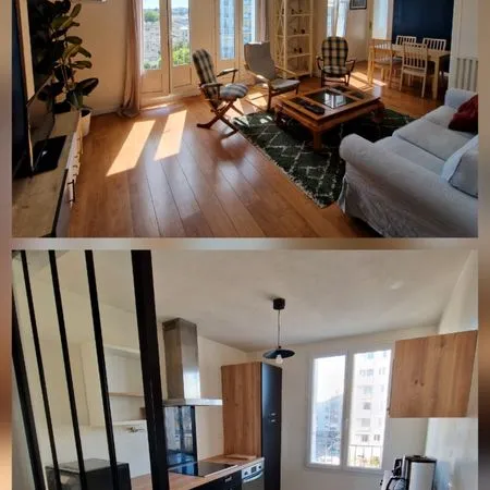3 chambres 87 m² orientation sud-ouest