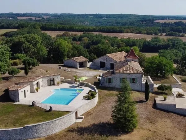Vue panoramique pour cette propriété de caractère
