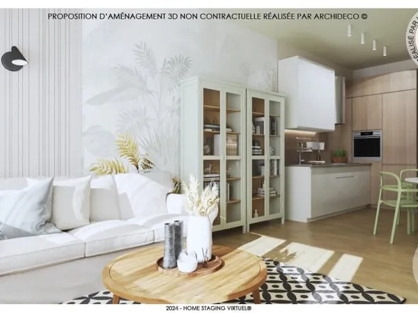 Appartement 2 pièces 37 m²