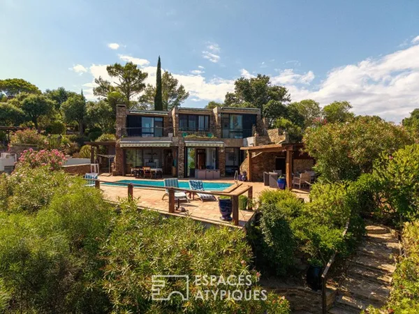 Villa d'architecte vue mer au Gaou-Bénat