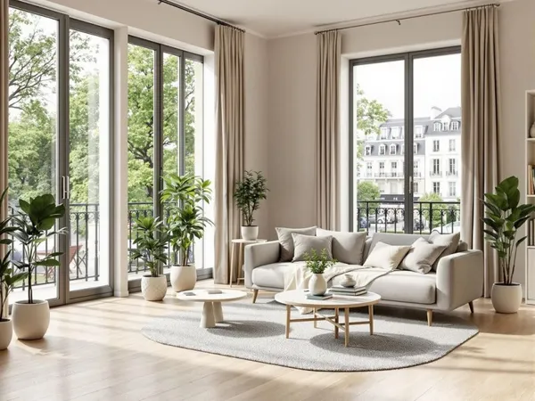 Appartement 4 pièces 80 m²