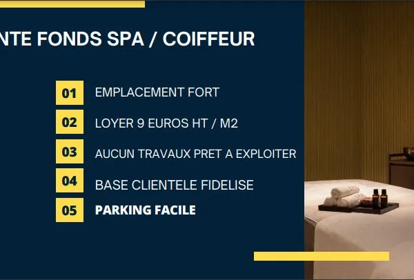 Fonds de commerce 230 m²