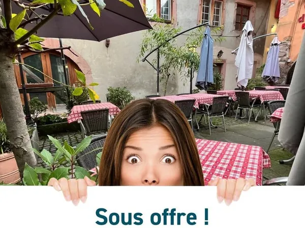Riquewihr : Fonds de commerce restaurant caveau