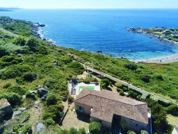 Marine de Davia - Vue mer panoramique - Piscine - Accès plage à pied