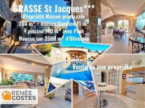 Vente à terme occupée sur 60 mois - GRASSE (06130)