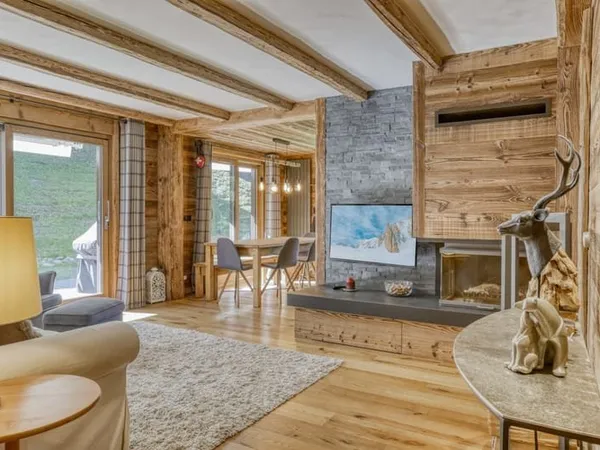 Mont d'Arbois, bel appartement 2 chambres en rez-de-jardin