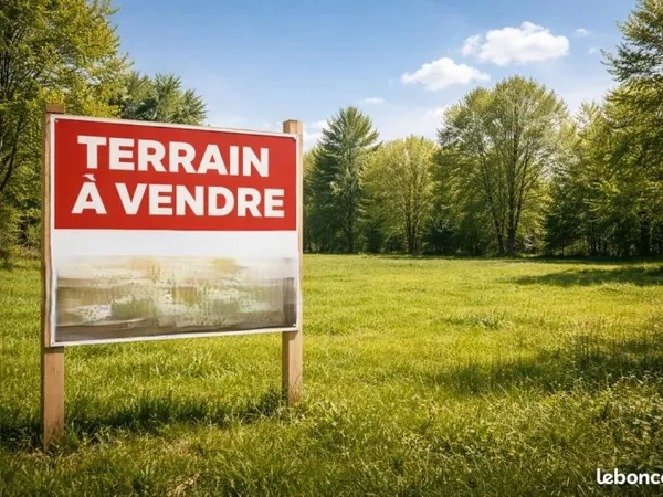 Terrain 1 000 m² Prouilly