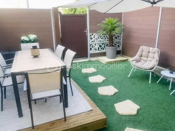 Joli duplex F2 avec jardin
