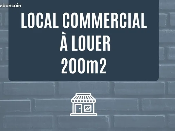 Local commercial Bergerac La cavaille 200m2