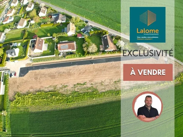 Terrain à Bâtir à Dreux à partir de 536 m2 Accès très rapide N12