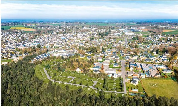 LOCMINE : Terrain à bâtir à 25kms au nord de Vannes