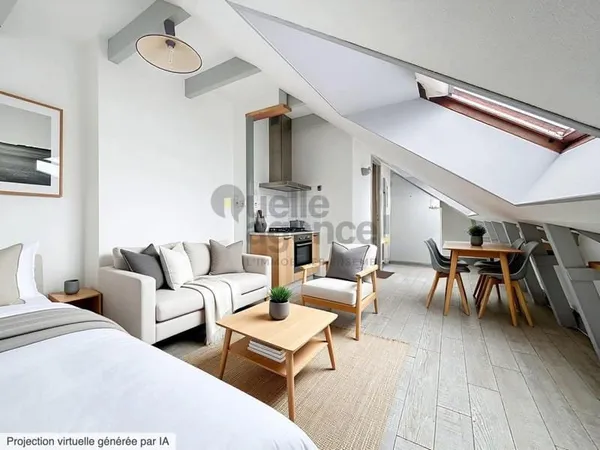 Appartement 1 pièces de 10,74 m2 à Quimper