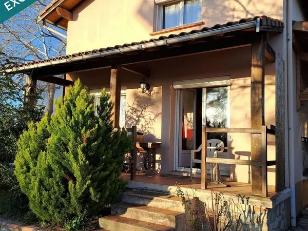 Charmante maison avec spacieuse parcelle arborée