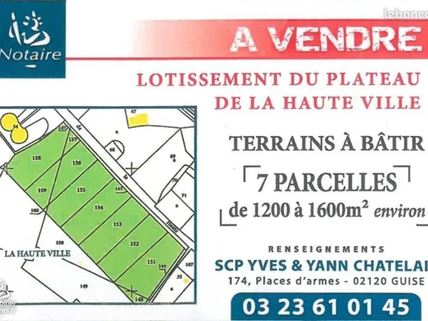 Terrain 1200 m² GUISE