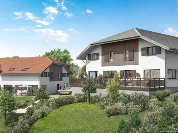 Appartement duplex avec jardin à vendre à Hauteville-sur-Fier