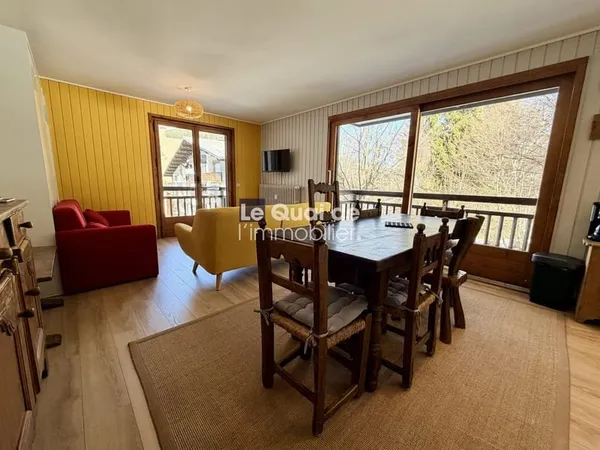 Megève - Rochebrune - Studio 38 m² - Balcons, cave et ga