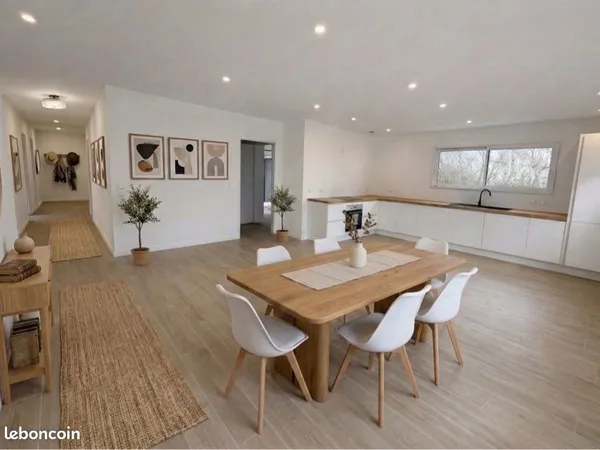 Maison plain-pied 114m2