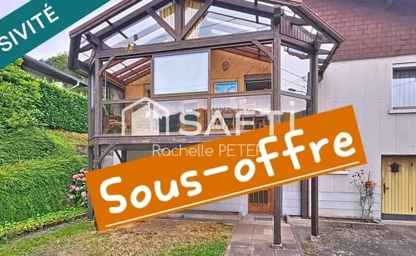 Maison familiale à Cornimont - 106 m² habitables + 98m² d'annexes