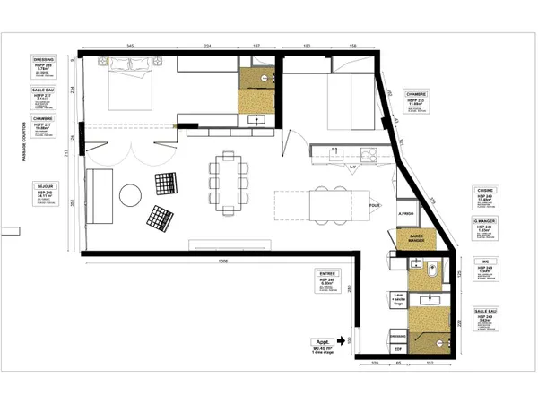 Vends appartement rénové