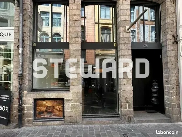 A LOUER - LOCAL COMMERCIAL 63 m2 - VIEUX LILLE