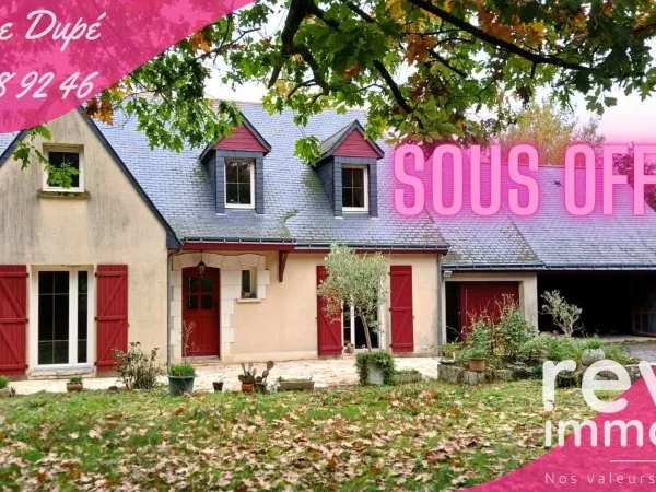 Maison de charme 130 m² au calme sur 3335 m²