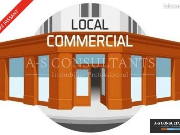 LOCAL COMMERCIAL 134 m² LA COTE SAINT ANDRE