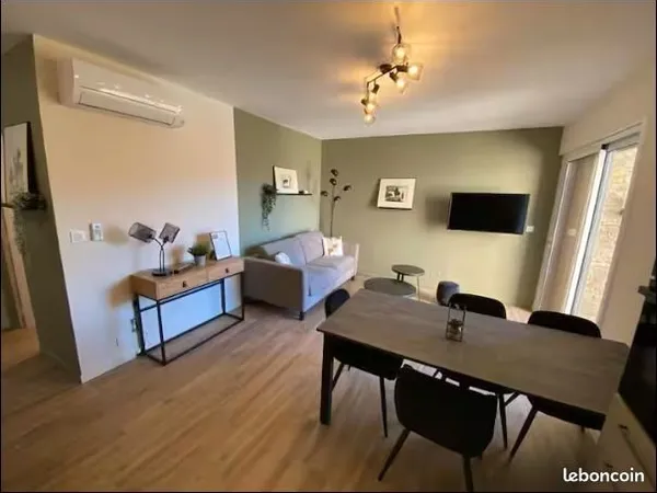 T2 rénové avec terrasse + jardin + piscine - Collioure (Les Hauts de Collioure) - 46 m² + parking