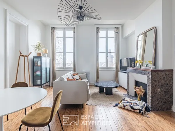 Elégant duplex au dernier étage avec terrasse et parking